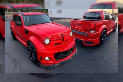 Dodge Nitro R/T Jadi Pikap dengan Bumper Camaro, Dijual Rp150 Juta
