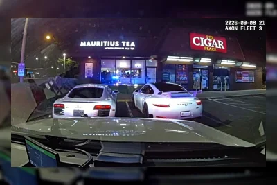 Dashcam Rekam Balapan Liar di Zona 35 MPH, Satu Mobil Tembus 107 MPH