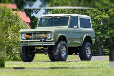 Ford Bronco 1969 Restomod dengan Mesin Coyote V8 Siap Dilelang