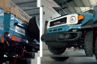 Toyota Hilux Rangga Disulap Jadi Replika Land Cruiser Retro