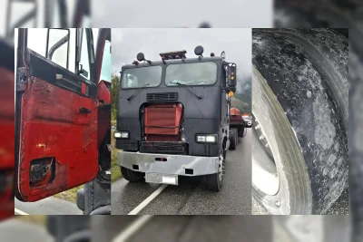 Polisi Temukan Truk Semi Dirangkai Tali Ratchet, Balita Tanpa Sabuk Pengaman