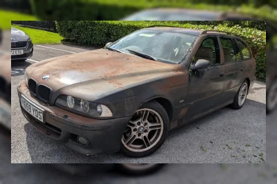 BMW 5-Series Touring E39 V8 Ini Tampak Rusak, tapi Ada Kejutan