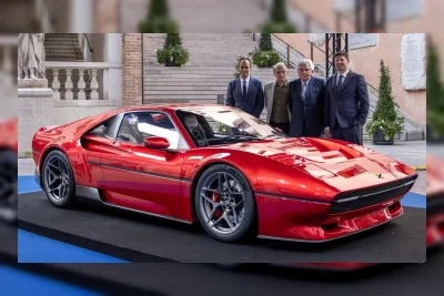 Michelotto Gruppo 4 Tributo, Sports Car Italia Mirip Ferrari 308