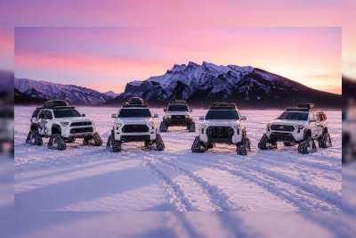 Toyota Snowhunter Concepts: Lima SUV Off-Road dengan Track Salju di SEMA
