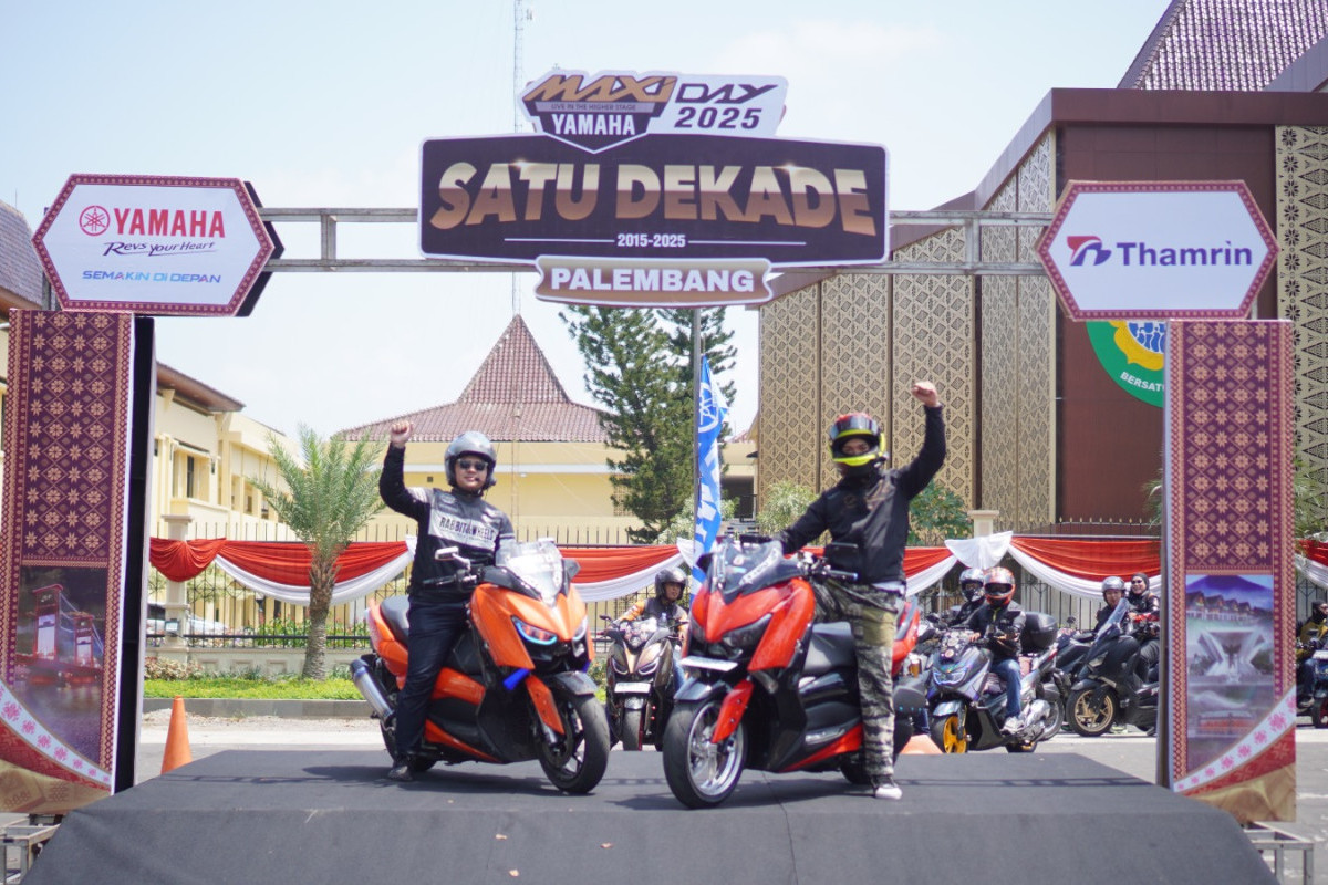 Usai Sukses Dihelat Perdana di Nganjuk, MAXi Yamaha Day kembali Tebar Keseruan Serentak di Palembang