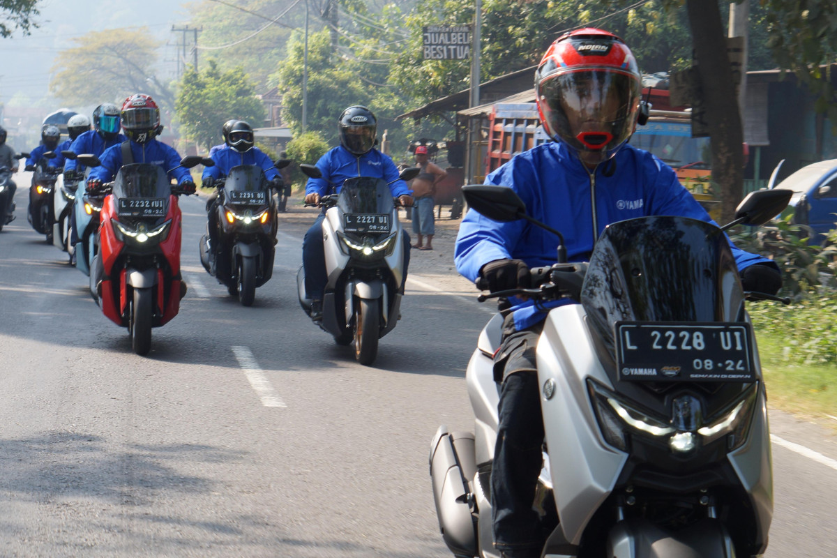 Yamaha STSJ Berikan Tips Menaklukan dan Mengenali Mode Berkendara Pada NMAX Turbo