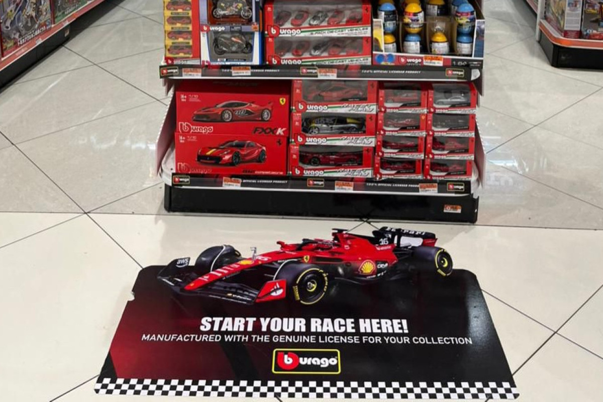 Tren Formula 1 di Indonesia Naik, Bburago Siap Jadi Pilihan Kolektor Diecast