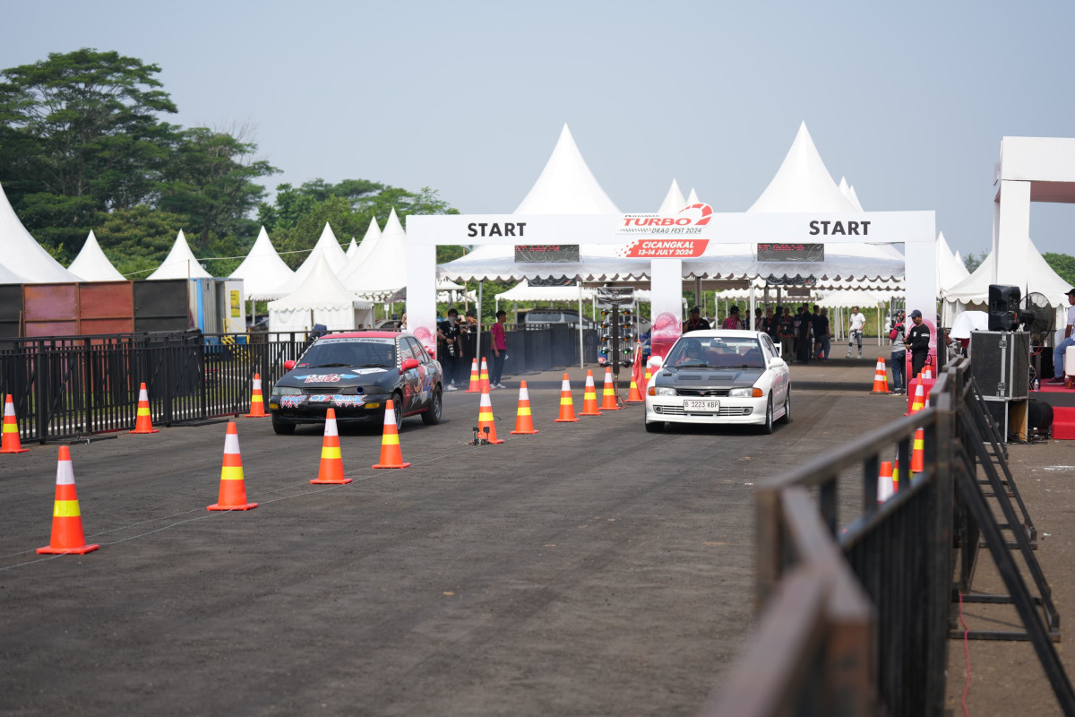Ajang Pertamax Turbo Drag Fest 2024, Para Pembalap Rasakan Akselerasi Mantap Pertamax Turbo