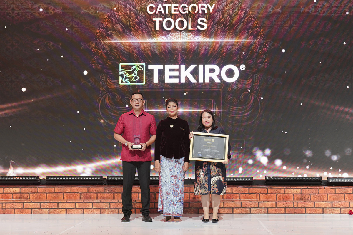 Konsisten Berkualitas, Tekiro Tools Jadi Top Brand 2025