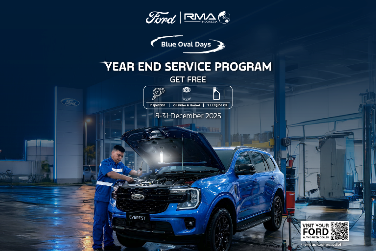 Ford RMA Indonesia Tawarkan Servis Gratis Jelang Libur Akhir Tahun