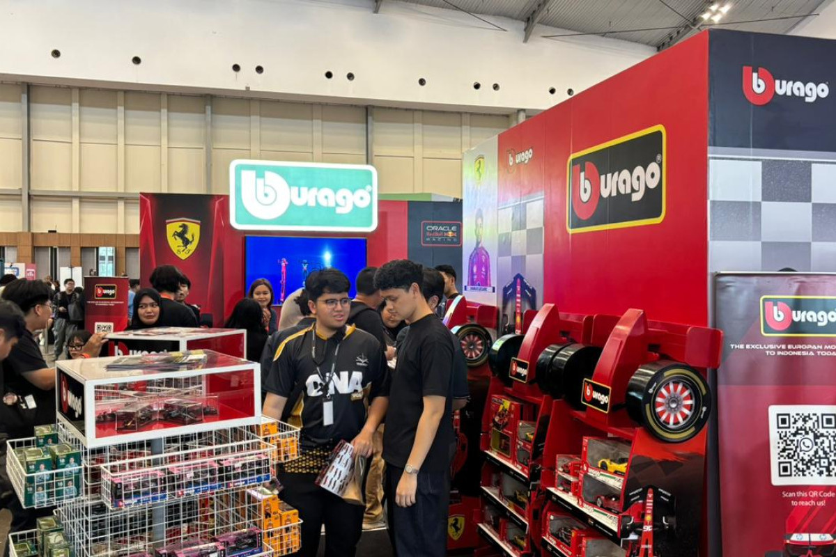 Bburago Hadir di IDE 2025, Hadirkan Sensasi Balap Formula 1 dan Diecast Ferrari