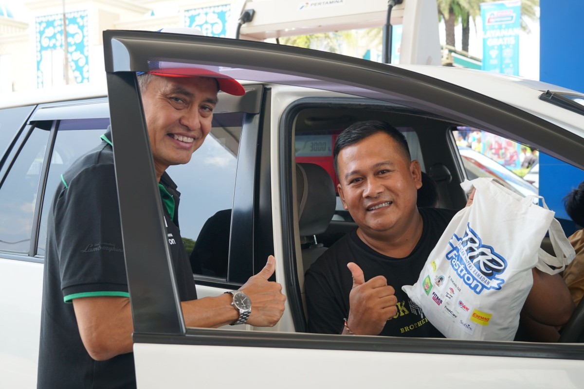 Dukung Tradisi Mudik Tahunan, Pertamina Lubricants Bagikan THR Kepada Pemudik