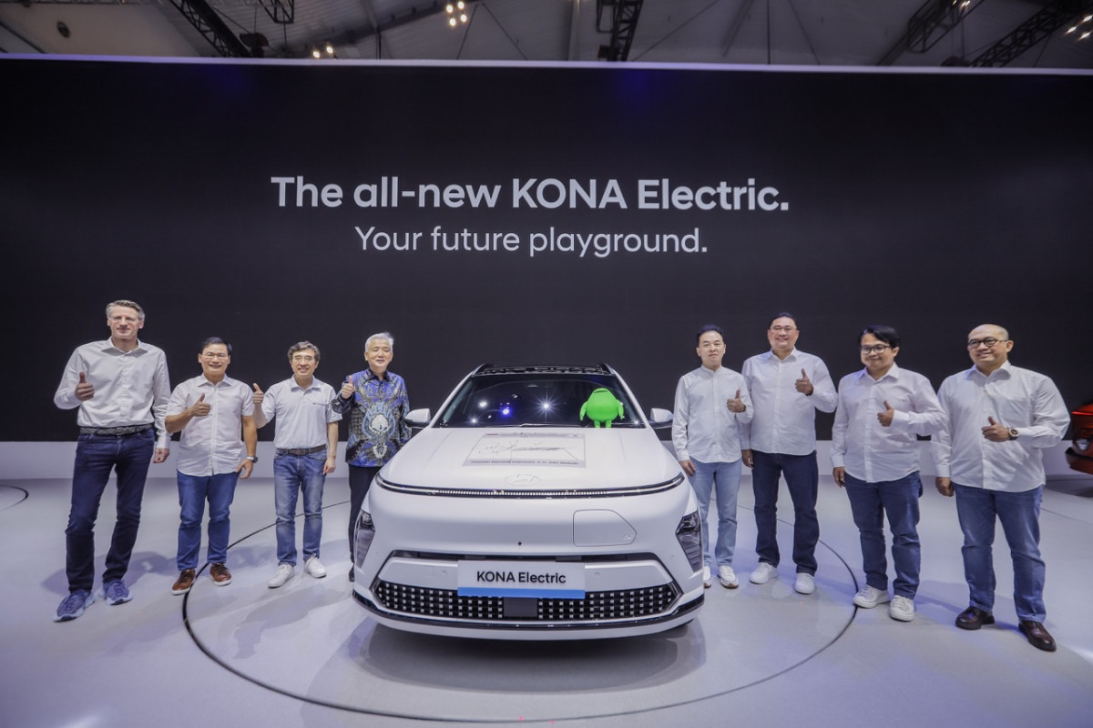 Hyundai Bukukan SPK 3.606 unit Di GIIAS 2024, Gunakan Baterai Buatan Indonesia All New Kona Electrik Disambut Positif Pengunjung