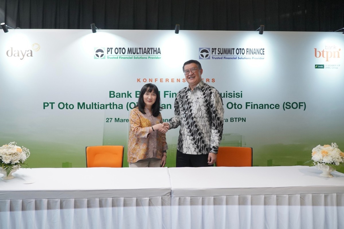 Siap Layani Segmen Nasabah Lebih Luas, Bank BTPN Akuisisi PT Oto Multiartha (OTO) dan PT Summit Oto Finance (SOF)