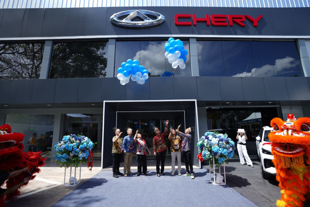 Chery Resmi Buka Jaringan Dealer Pertama di Jaya pura
