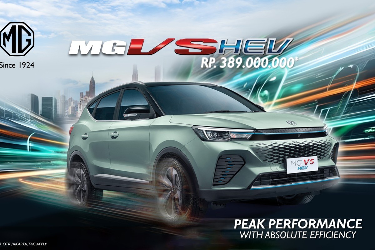 MG VS HEV Resmi Mengaspal, Jadi SUV Hybrid Pertama Bagi MG