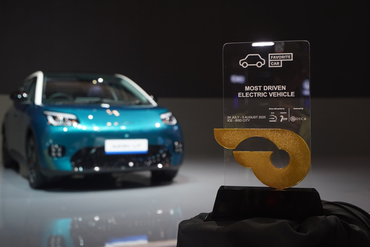 AION UT Jadi Mobil EV Mewah Dengan Pengendalian Terbaik Di GIIAS 2025