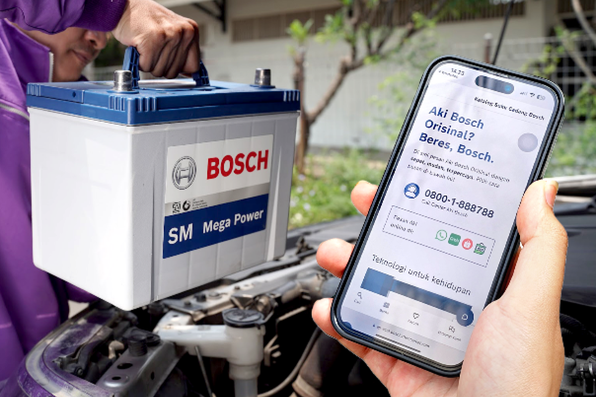 Beli Aki Mobil Bosch Kini Lebih Mudah, Cukup Lewat Layanan Digital