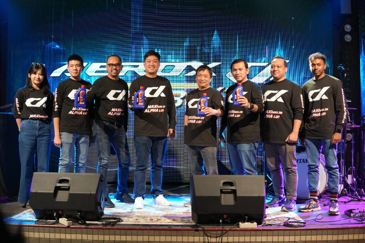 Peluncuran Yamaha Aerox Turbo Jadi Momen Peluncuran Oli Yamalube Turbo Matic di Jawa Timur