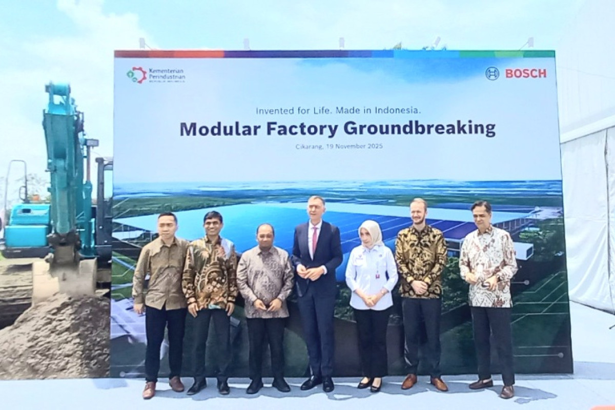 Bosch Bangun Pabrik Baru di Bekasi, Investasi €25 Juta untuk Produksi Komponen Otomotif