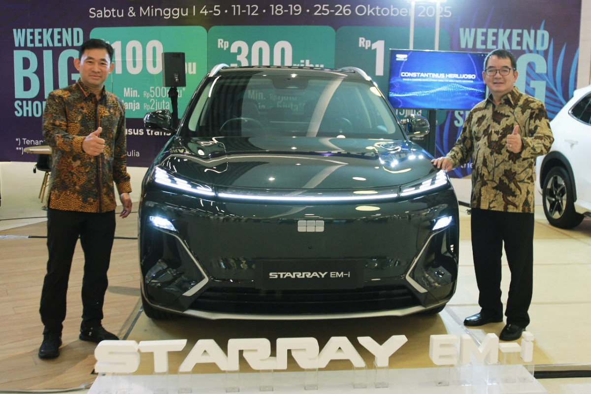 Starray EM-i Meluncur di Jawa Tengah: PHEV Irit, Modern, dan Dirakit Lokal