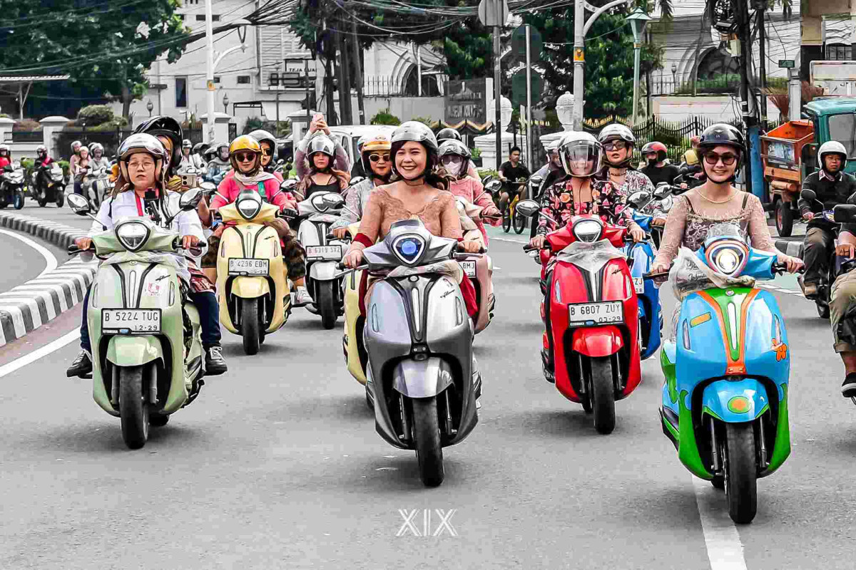 Serunya Hari Kartini Bersama Yamaha Grand Filano 