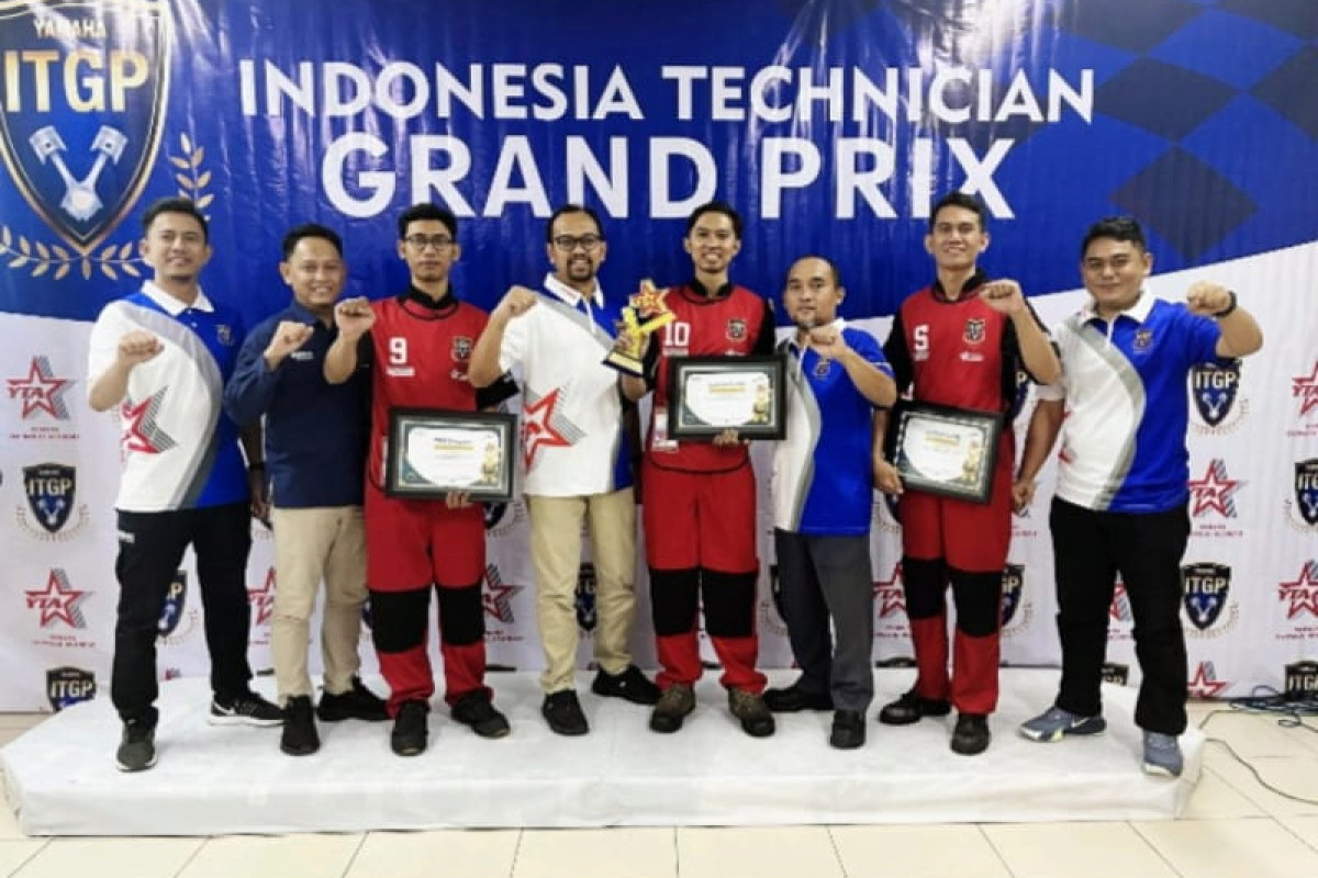 Teknisi Yamaha STSJ Jadi Juara amaha 18th Indonesia Technician Grand Prix 2025