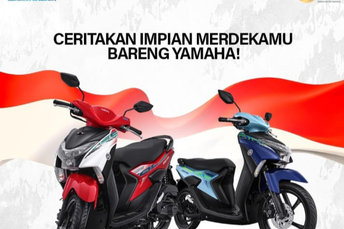 Merdeka Bareng Yamaha! Raih Kesempatan Merdeka dan Dapatkan Yamaha Gear 125