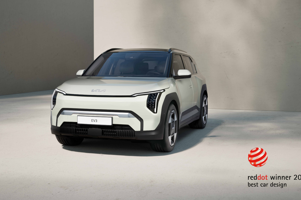 Kia EV3 Dinobatkan Sebagai 'Best of theBest' Dalam Ajang Red Dot Awards 2025