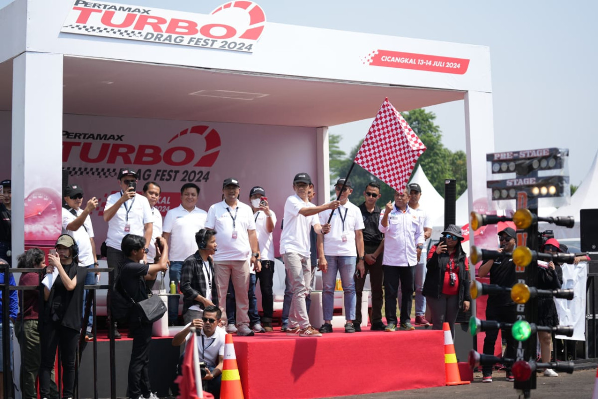 Pertamax Turbo Drag Fest 2024 Jadi Ajang Pembuktian Performa Pertamax Turbo