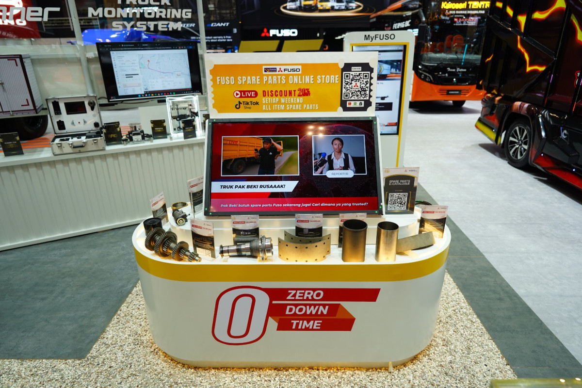 Mitsubishi Fuso Tawarkan Diskon Promo Hingga 20% Untuk Suku Cadang Tiga Berlian