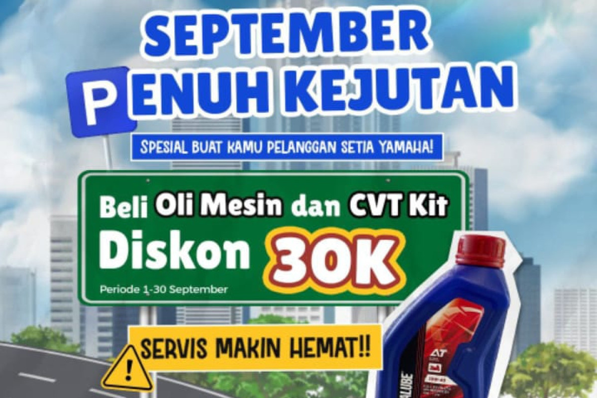 September Penuh Kejutan, Yamaha STSJ Gelar Costumer Day 2025 Dengan Promo Spesial