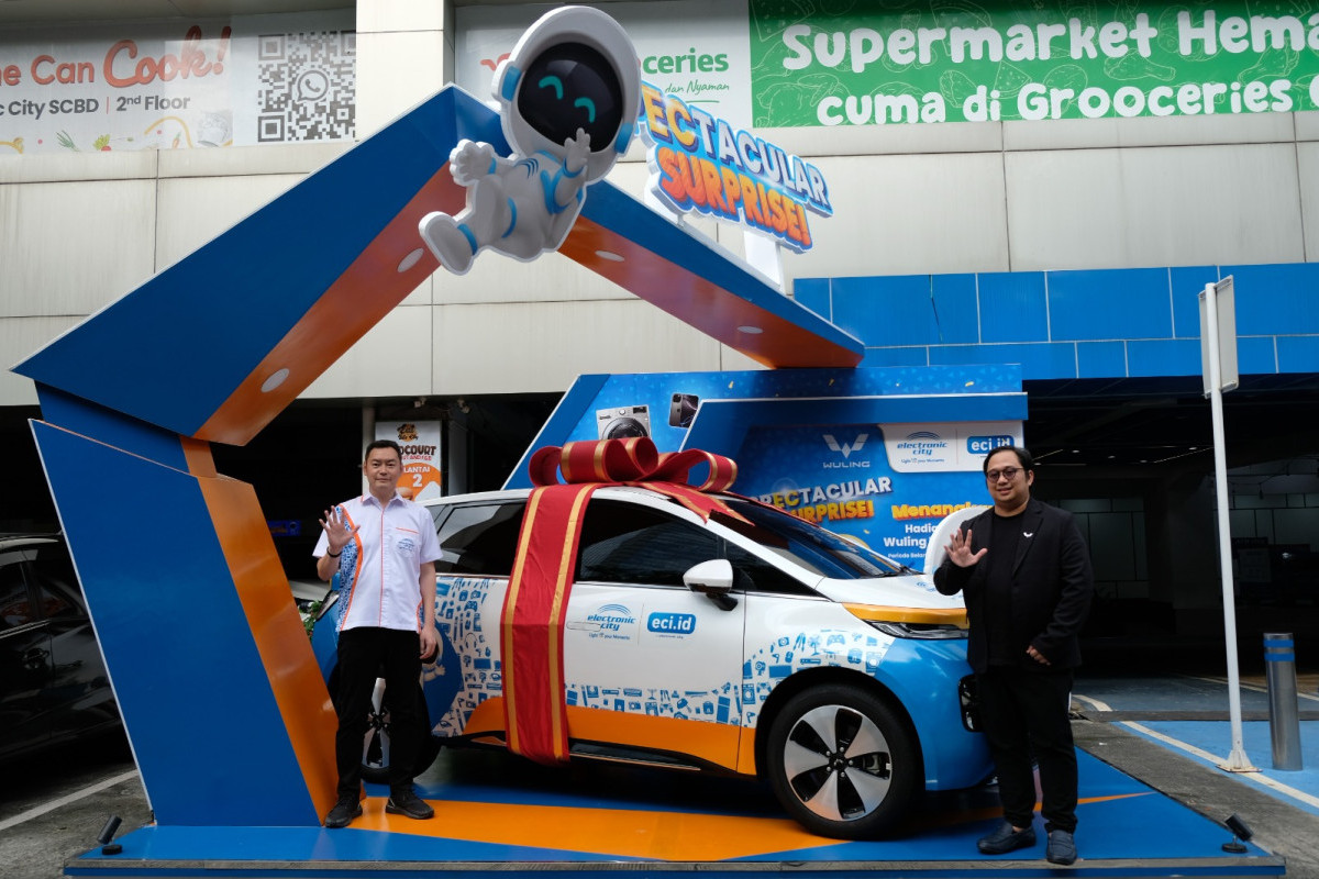 Wuling Cloud EV Jadi Hadiah Utama Program 'Spectacular Surprise' Electronic City