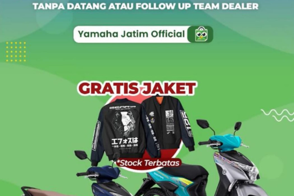 Hanya Lewat Tokopedia Yamaha STSJ Berikan Diskon Spesial dan Hadiah Menarik !