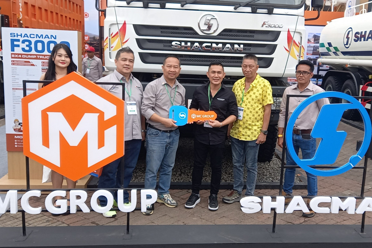 MC Group Kembali Sepakati Penjualan Ratusan Unit Truk Shacman