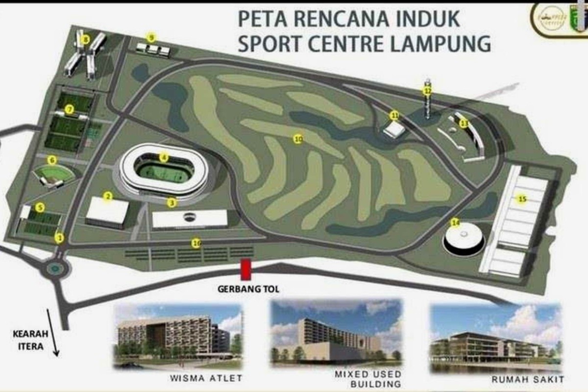 Stadion Terbesar Standar FIFA di Lampung: Menyelusuri Stadion Elit Jalanan Sulit yang Berjarak 1 Jam 8 Menit dari Ibukota, Dengan Biaya Proyek 2,3 Triliun!