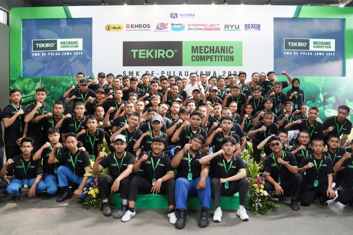 100 Ribu Siswa SMK Siap Bersaing di Tekiro Mechanic Competition 2026