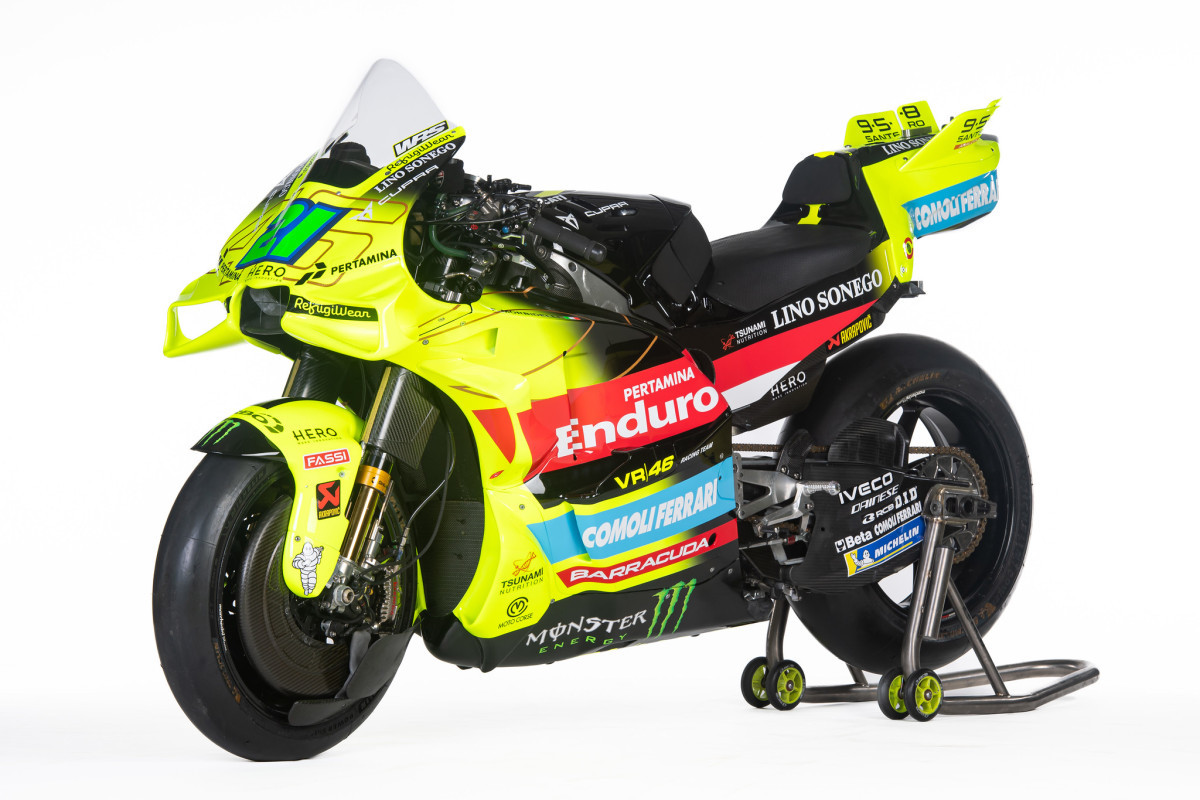 Pertamina Enduro VR46 Racing Team Kembali ke Akar, Livery Hitam-Kuning Siap Tempur di MotoGP 2026