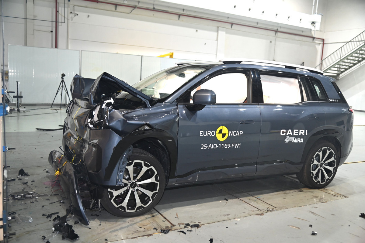 AION V Raih Angka Sempurna di Euro NCAP