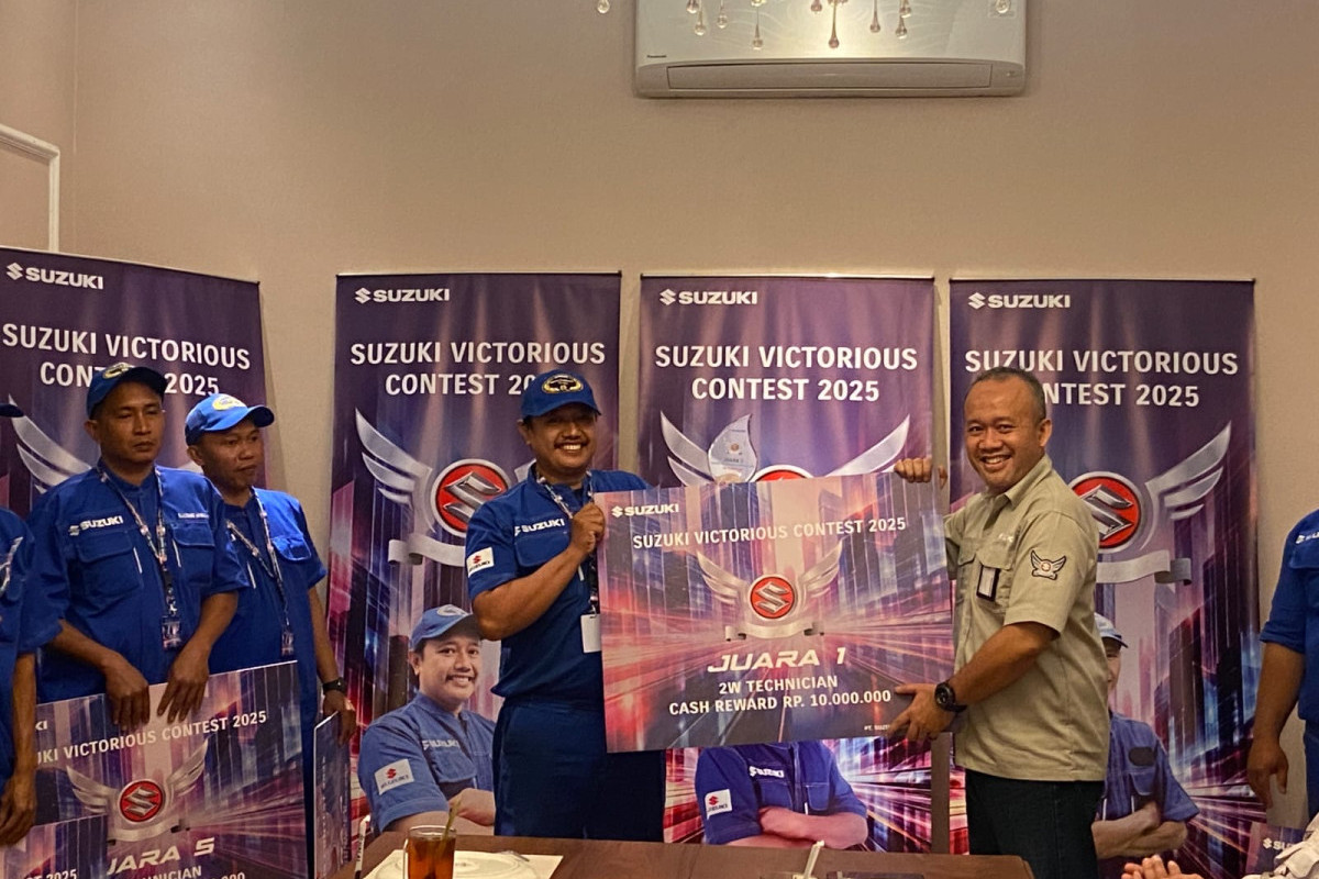Suzuki Gelar Kompetisi Teknisi Sepeda Motor 2025, Final di SMK Wiworotomo Purwokerto