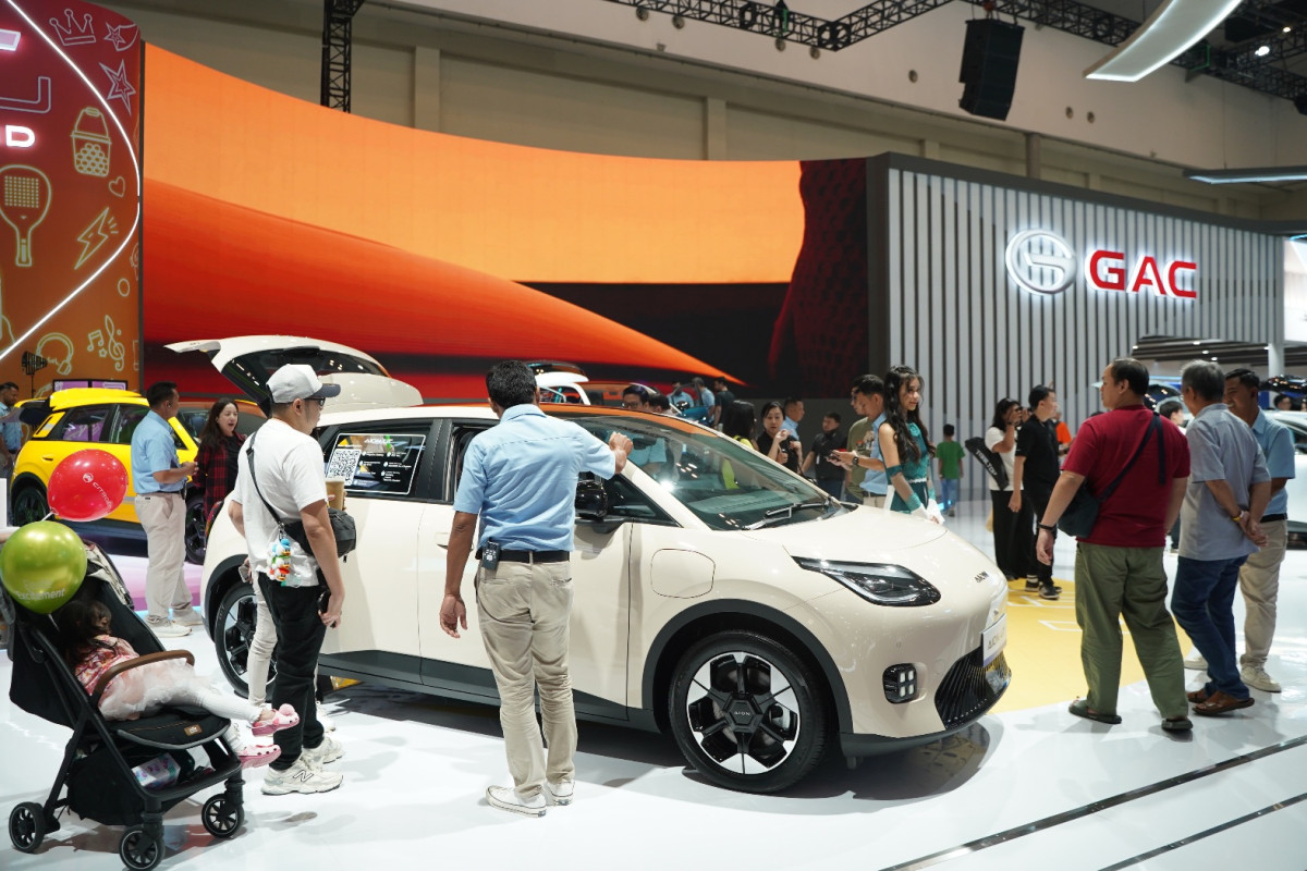 GAC Indonesia  Bersinar Di GIIAS 2025, AION UT Bukukan 2034 Unit SPK