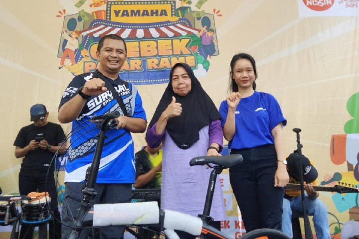 Dihadiri 3.000 Pengunjung, Yamaha STSJ Sukses Meriahkan Kota Jember Dengan Acara Grebek Pasar Rame