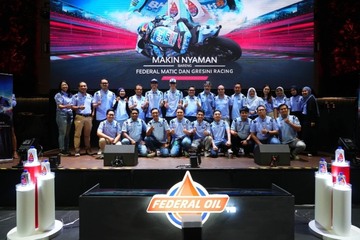 Teknologi Sintetik Federal Matic Hadir di Acara Makin Nyaman Bareng Federal Matic dan Gresini Racing