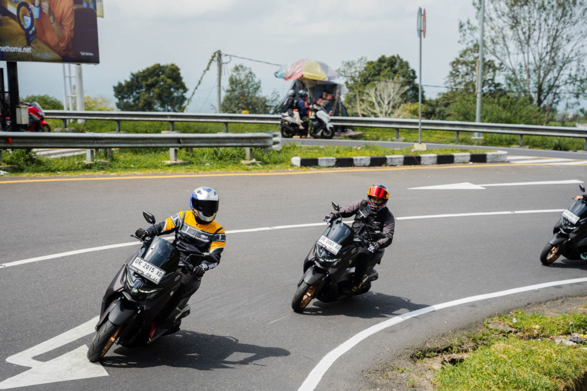 NMAX Tour Boemi Nusantara Masuki Etape Keempat, NMAX “TURBO” Unjuk Gigi Taklukan Beragam Medan Jalan Bali – Lombok