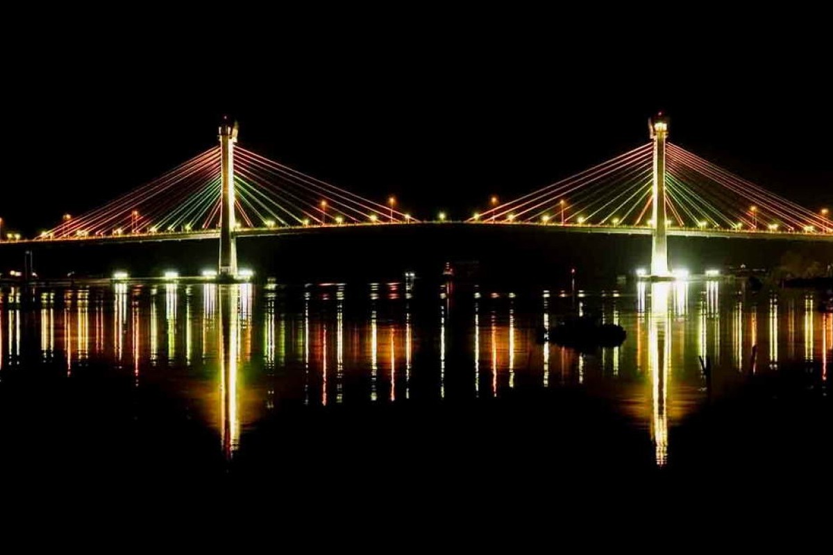 Sudah Ada Sejak 2007! Jembatan Kembar di Riau Melintasi Sungai dengan Panjang 300 Meter dan Ketinggian 80 Meter dengan Dana Pembangunan 274 Miliar