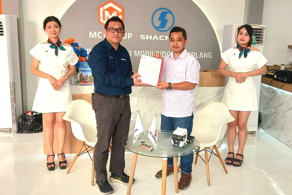 MC Group Perkuat Sayap Ekspansi di Sulawesi dengan Penjualan 150 Shacman Truck