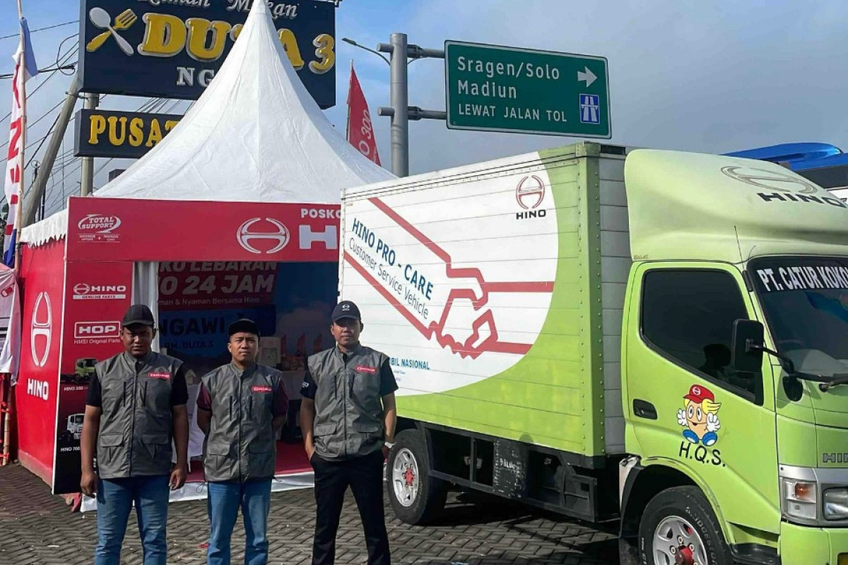 Hino Siagakan 18 Titik Posko dan Bengkel Siaga di Jalur Mudik Nasional 2026
