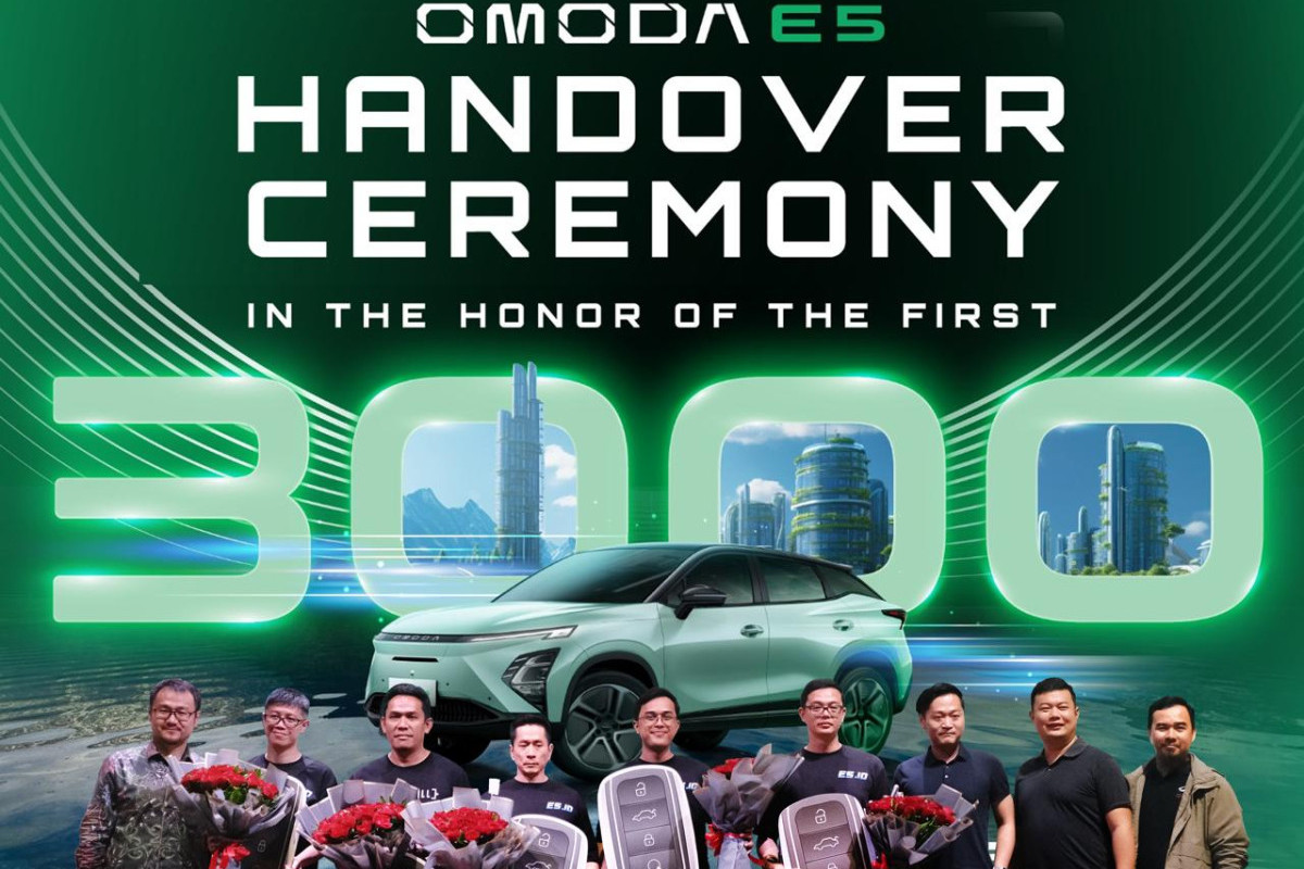 Lebih dari 3.000 Unit OMODA E5 Sudah Diserahkan Kepada Konsumen, Bukti Eksistensi Chery pada Jajaran Teratas Mobil Listrik di Indonesia