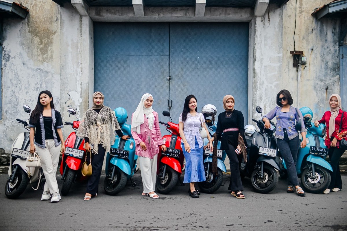 Momen Hari Kartini, Yamaha STSJ Ajak Lady Bikers Riding Bareng