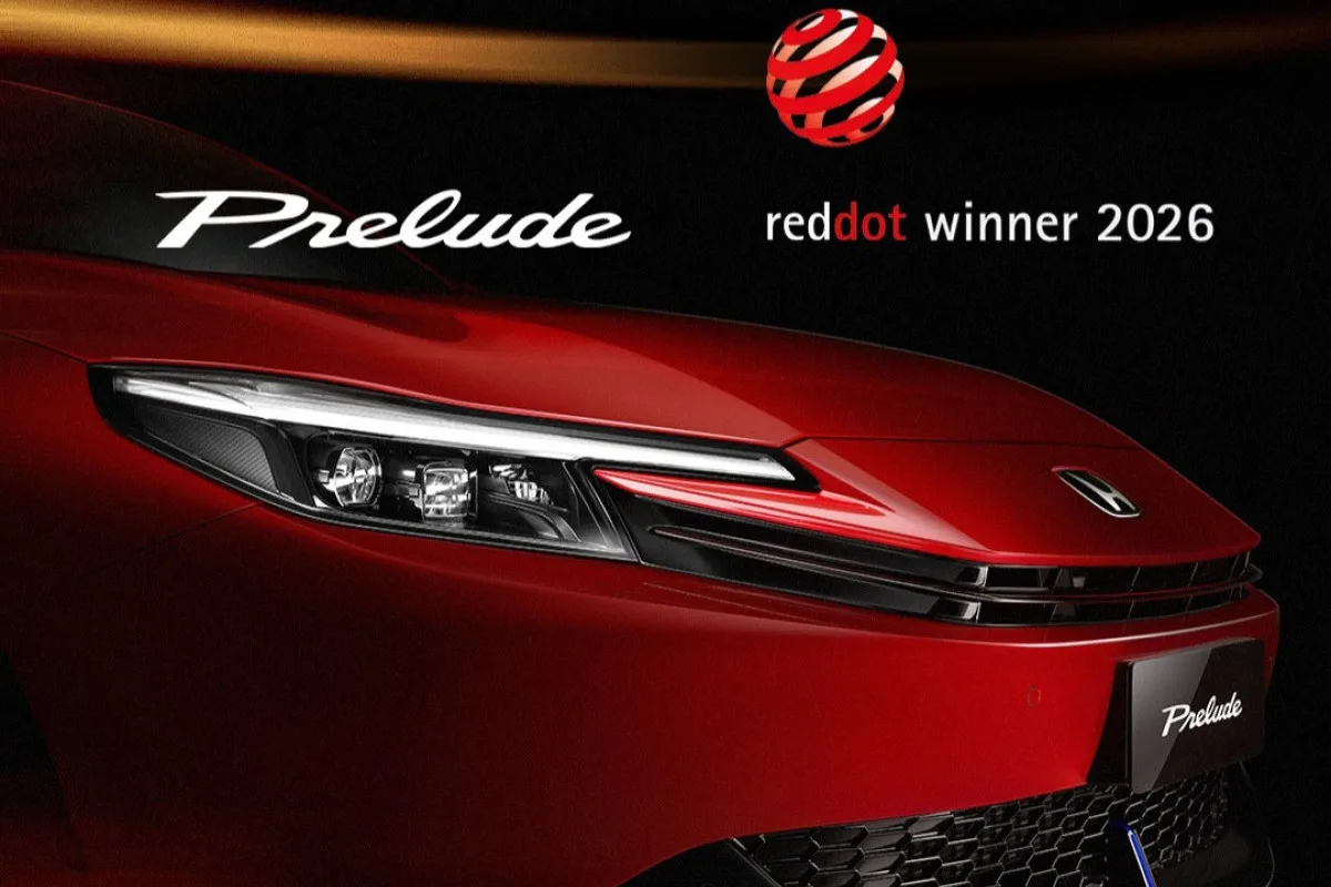 Desain Unlimited Glide Honda Prelude Dapat Pengakuan Internasional di Red Dot Design Award 2026